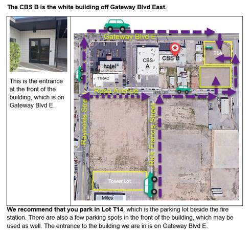 CBS Building map