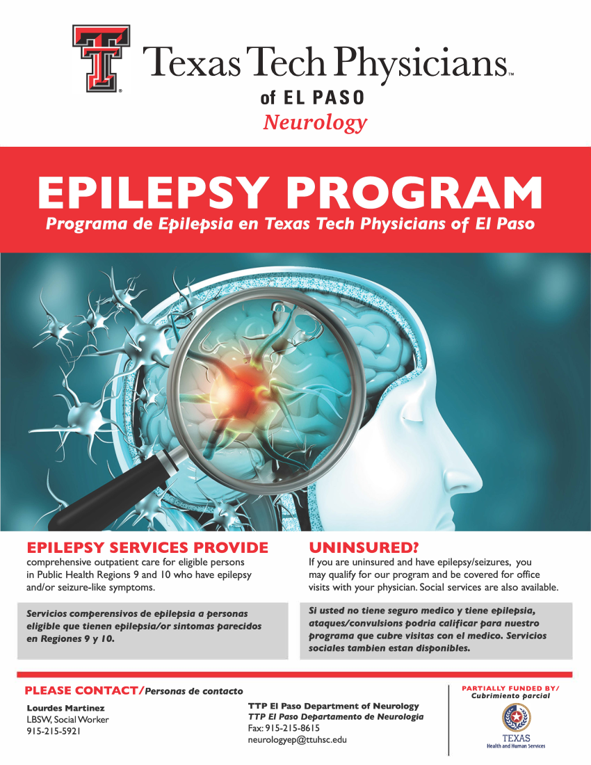 Epilepsy flyer