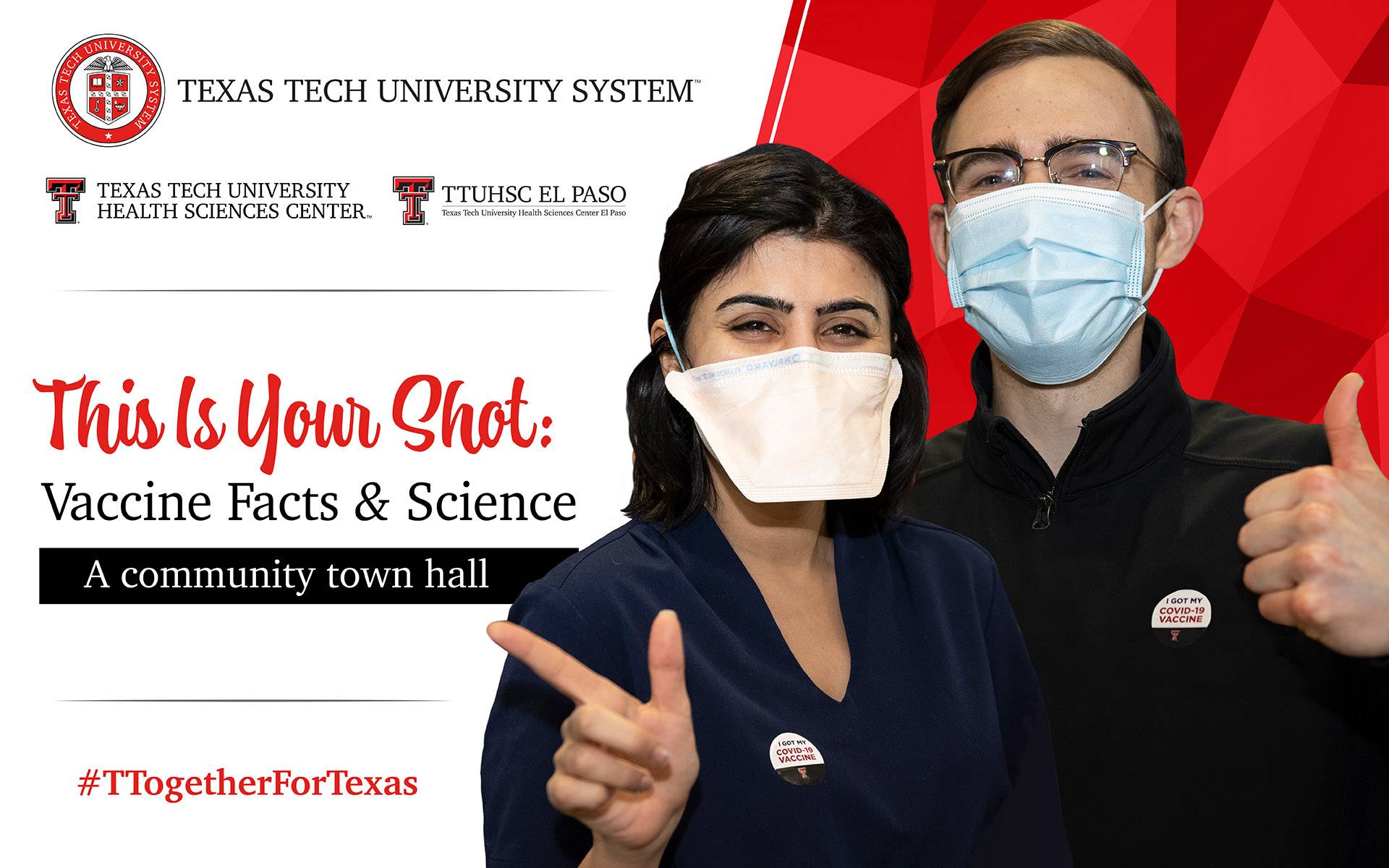 This Is Your Shot: Vaccine Facts & Science (A community town hall) #TTogetherForTexas